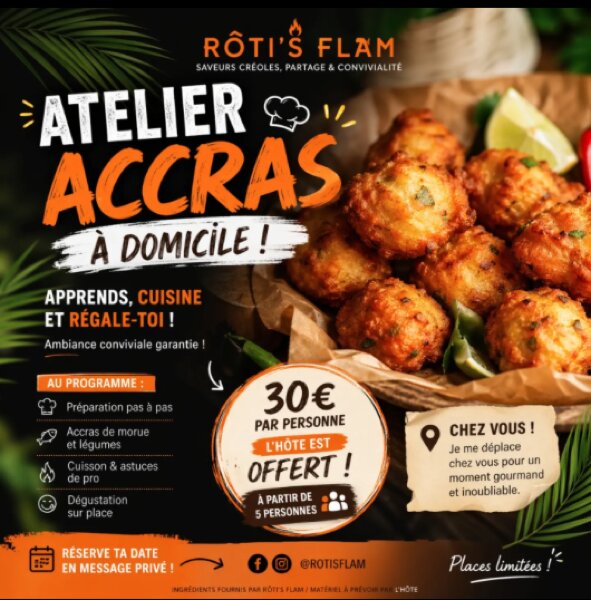 Ateliers culinaires créoles - Découvrez la cuisine antillaise à Bordeaux